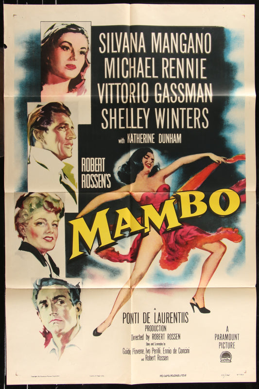 Mambo (1954) Original US One Sheet Movie Poster