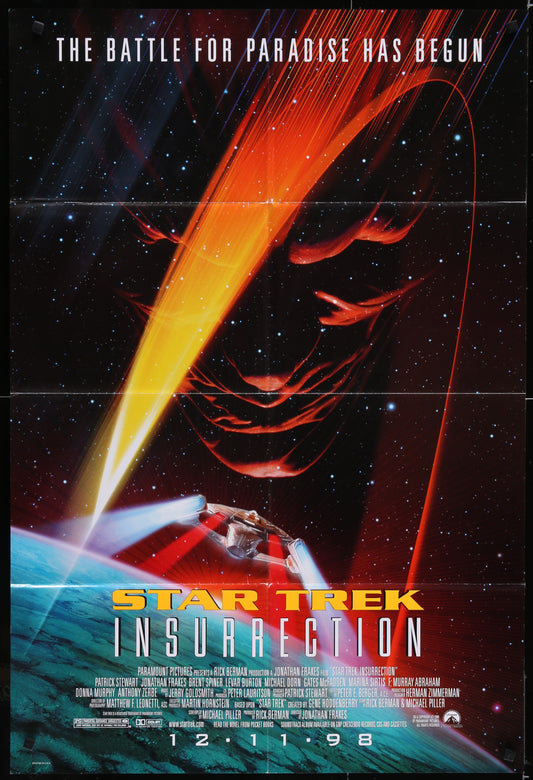 Star Trek Insurrection (1998) Original US One Sheet Movie Poster