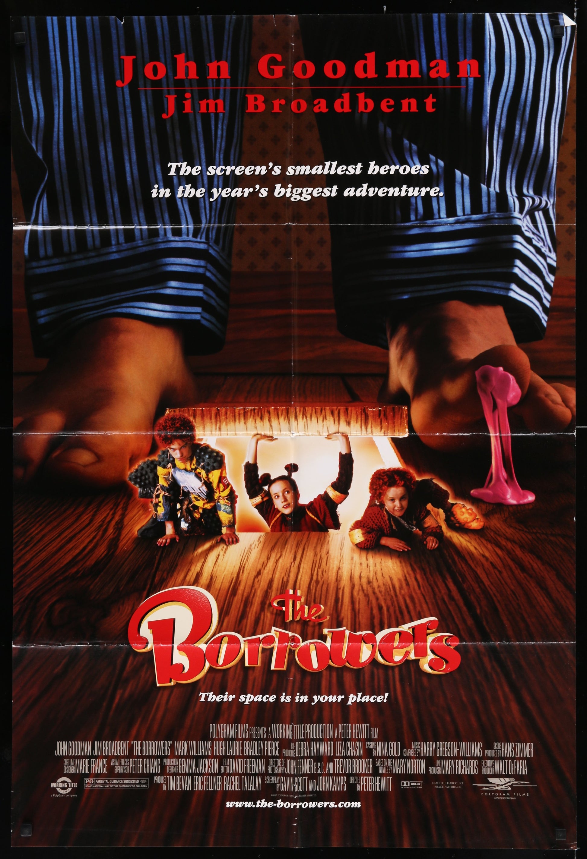 The Borrowers (1997) Original US One Sheet Movie Poster