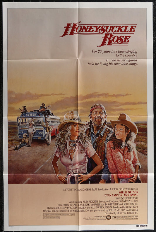 Honeysuckle Rose (1980) Original US One Sheet Movie Poster