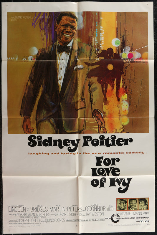For Love Of Ivy (1968) Original US One Sheet Movie Poster