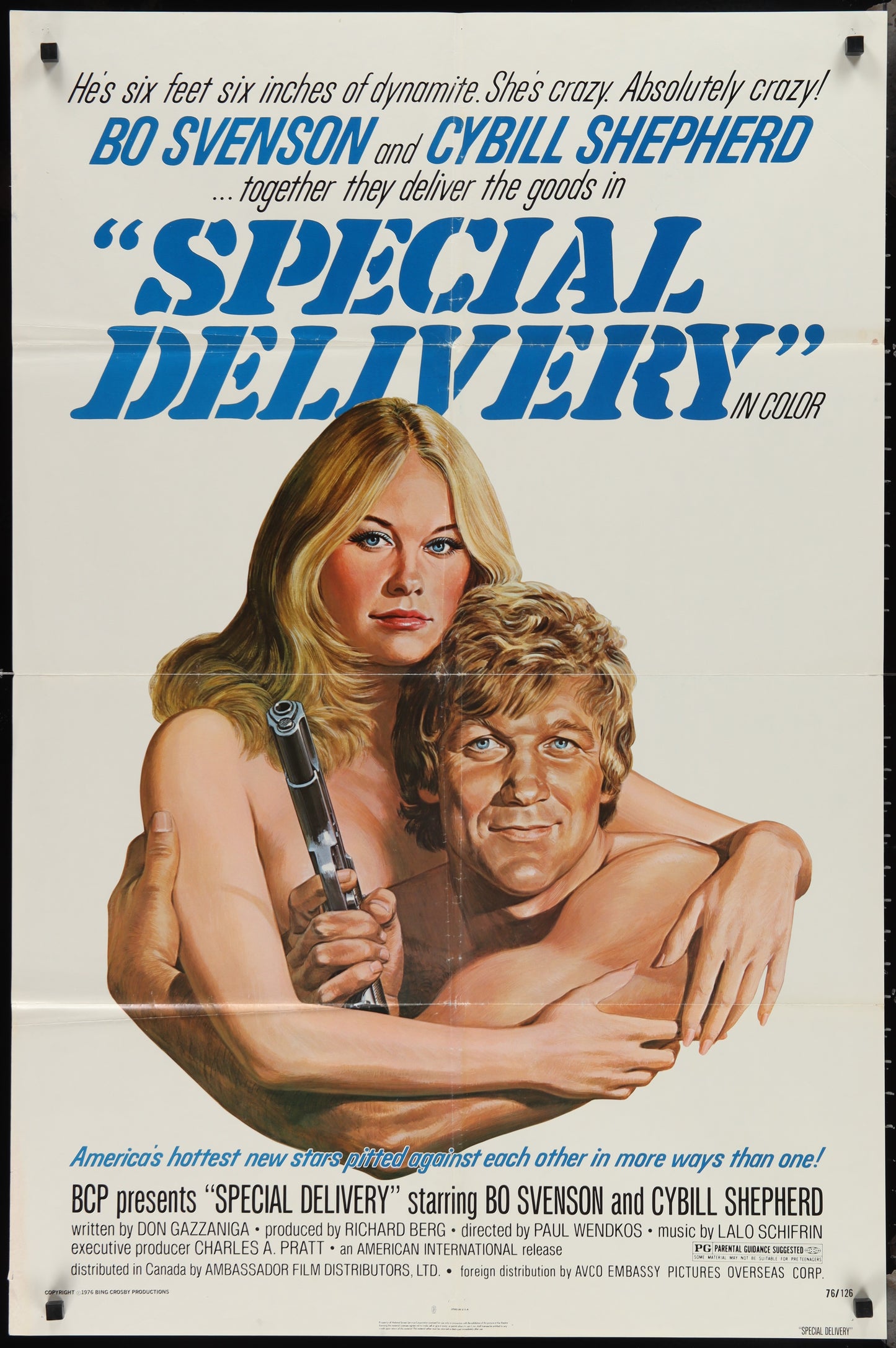 Special Delivery (1976) Original US One Sheet Movie Poster