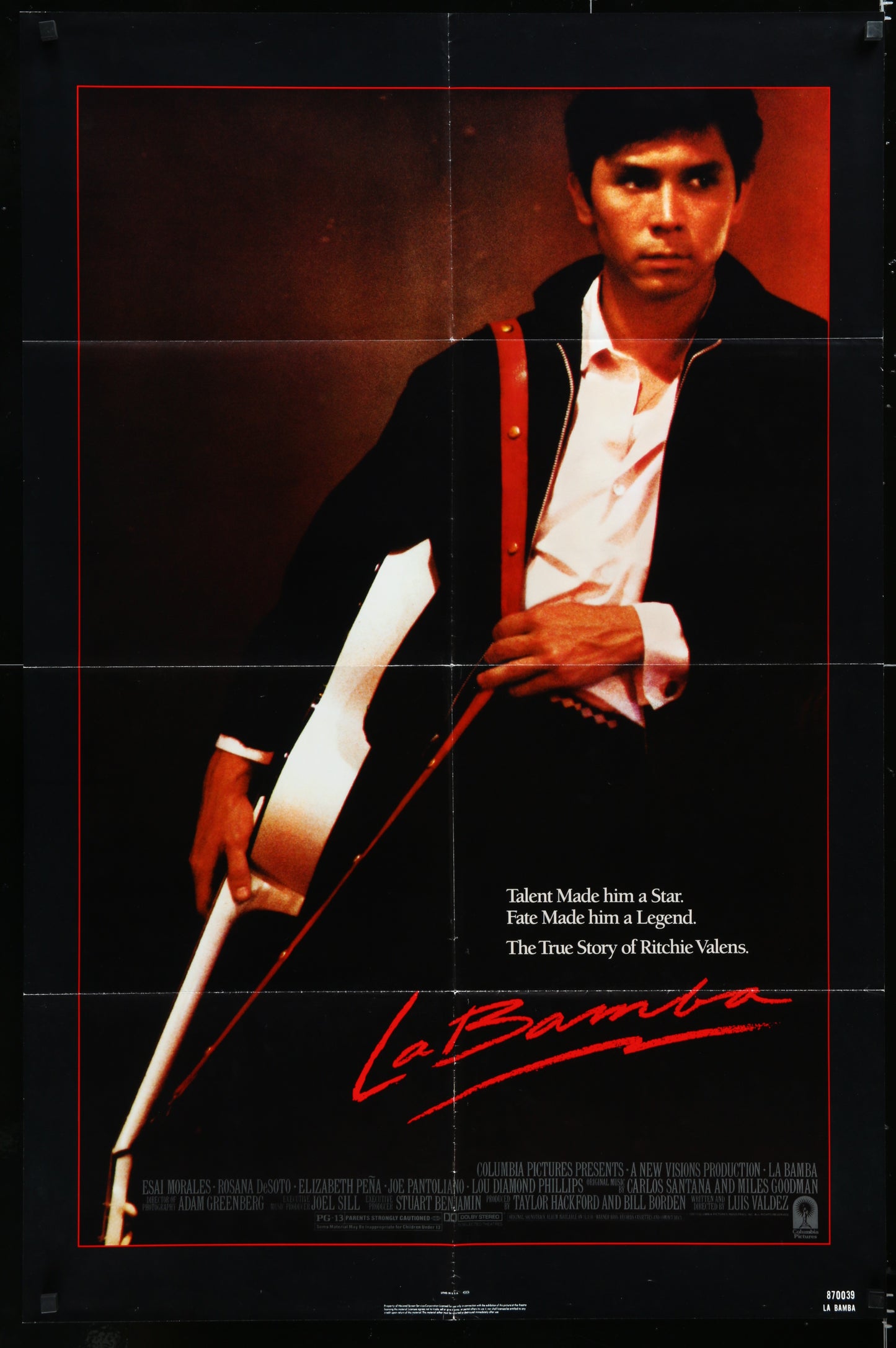 La Bamba (1987) Original US One Sheet Movie Poster