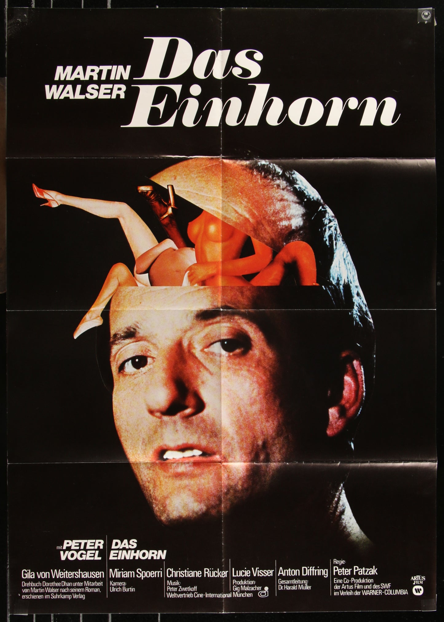 Das Einhorn (1978) Original German A1 Movie Poster