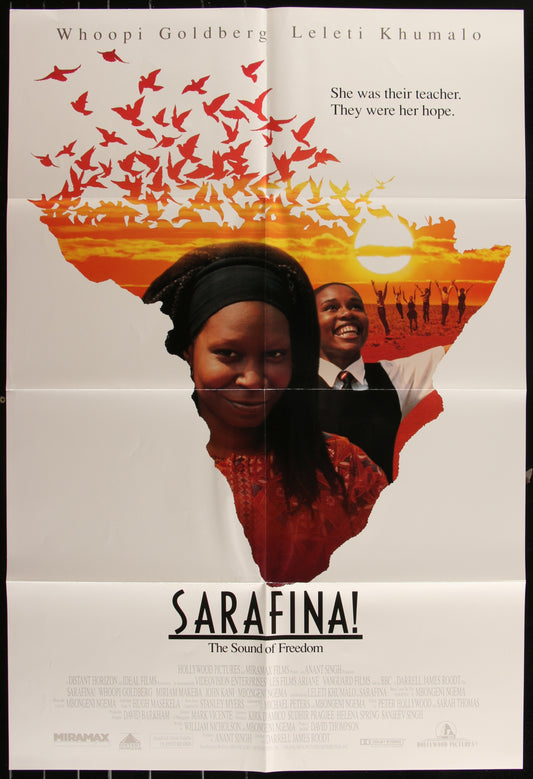 Sarafina (1992) Original US One Sheet Movie Poster