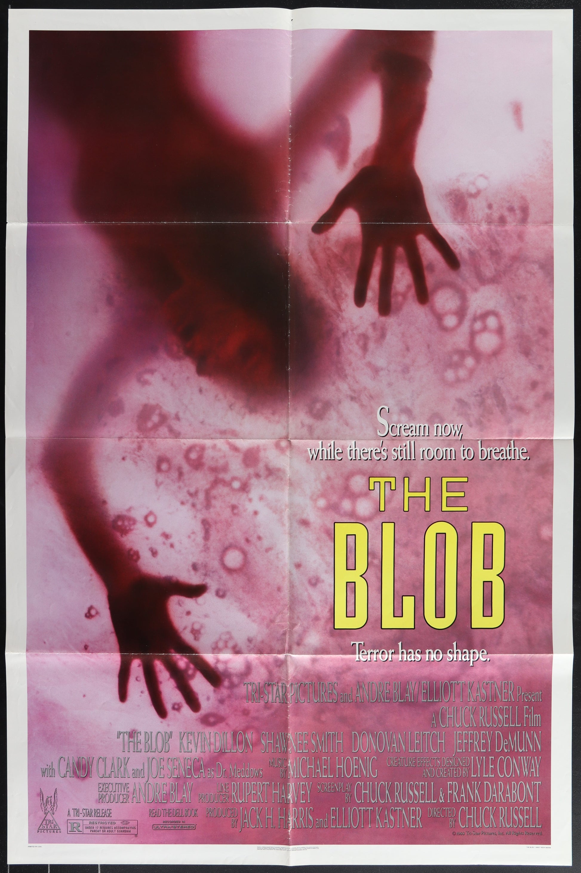 The Blob (1988) Original US One Sheet Movie Poster