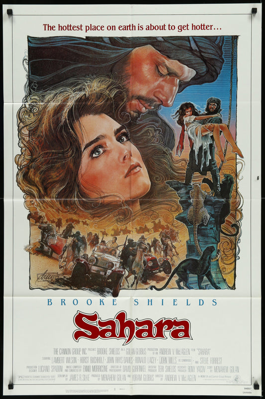 Sahara (1984) Original US One Sheet Movie Poster