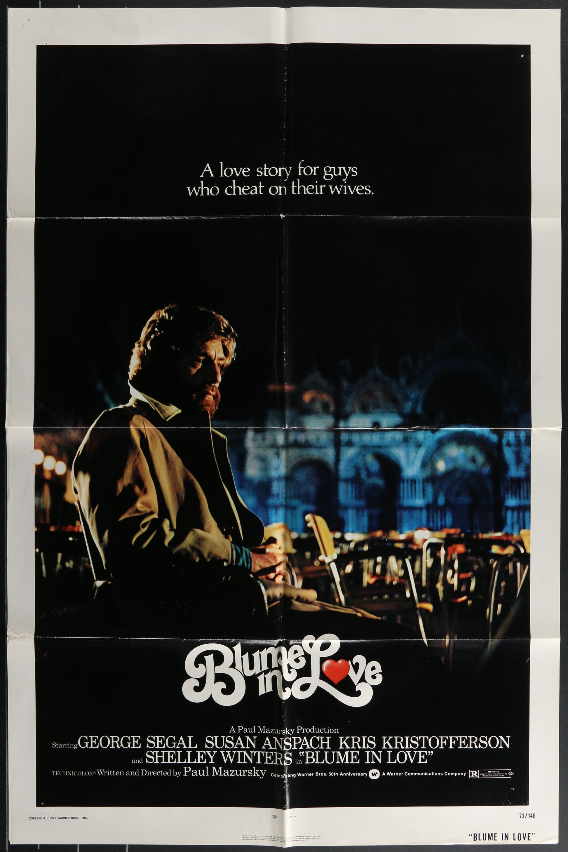 Blume In Love (1973) Original US One Sheet Movie Poster