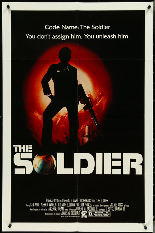 The Soldier (1982) Original US One Sheet Movie Poster