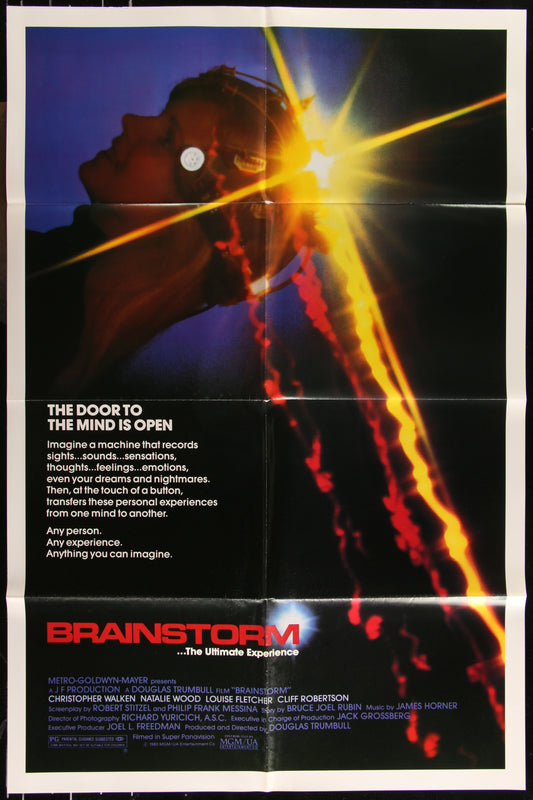 Brainstorm (1983) Original US One Sheet Movie Poster