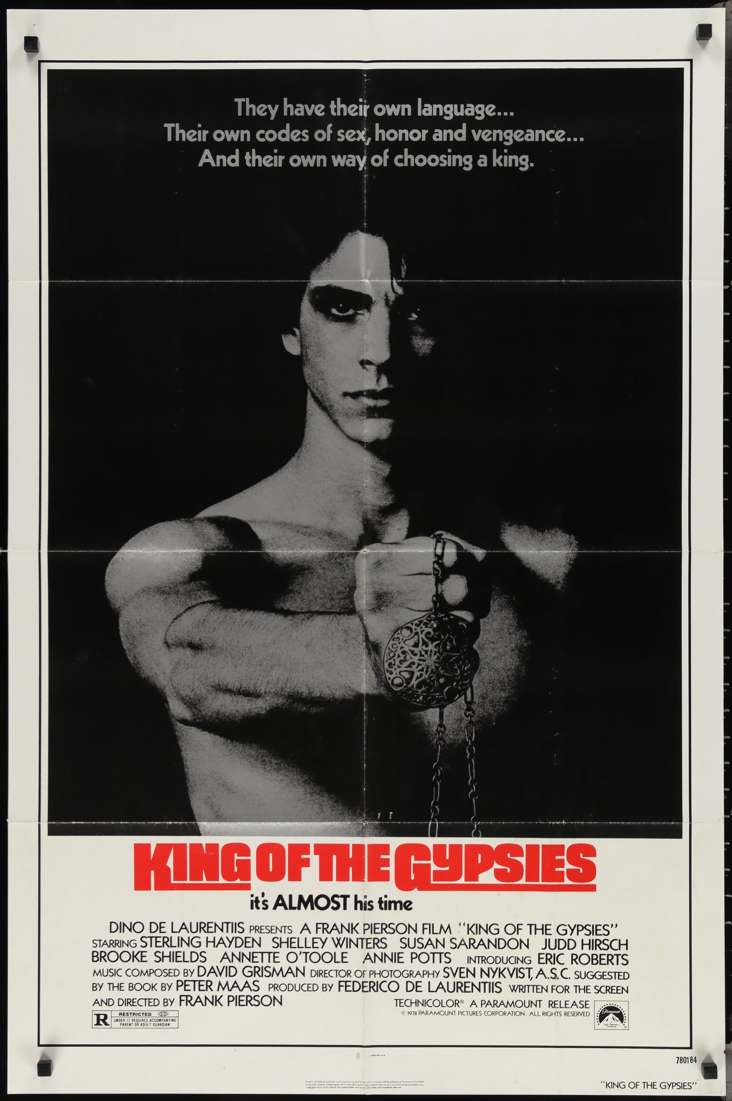 King Of The Gypsies (1978) Original US One Sheet Movie Poster