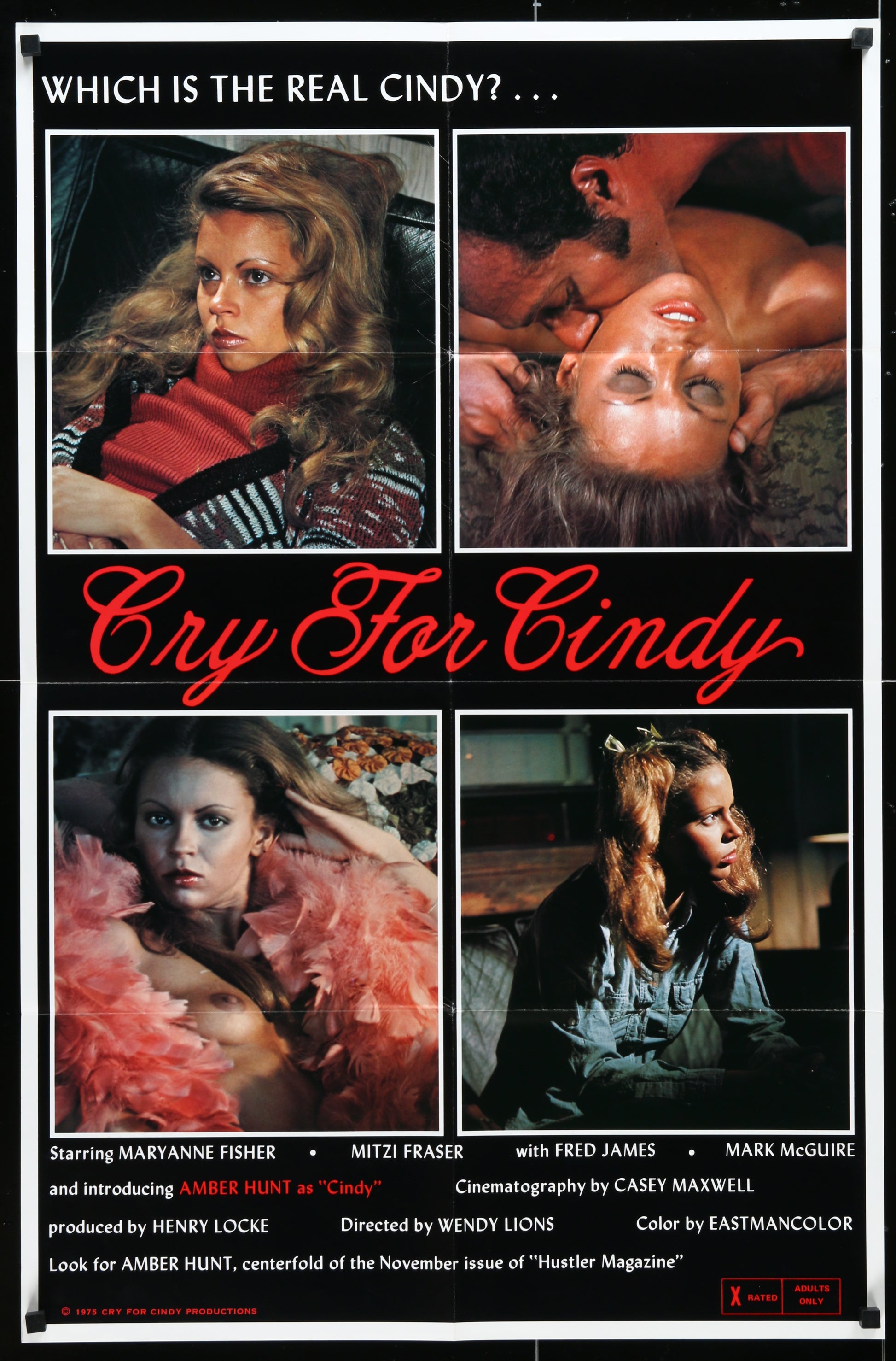 Cry For Cindy (1976) Original US One Sheet Movie Poster