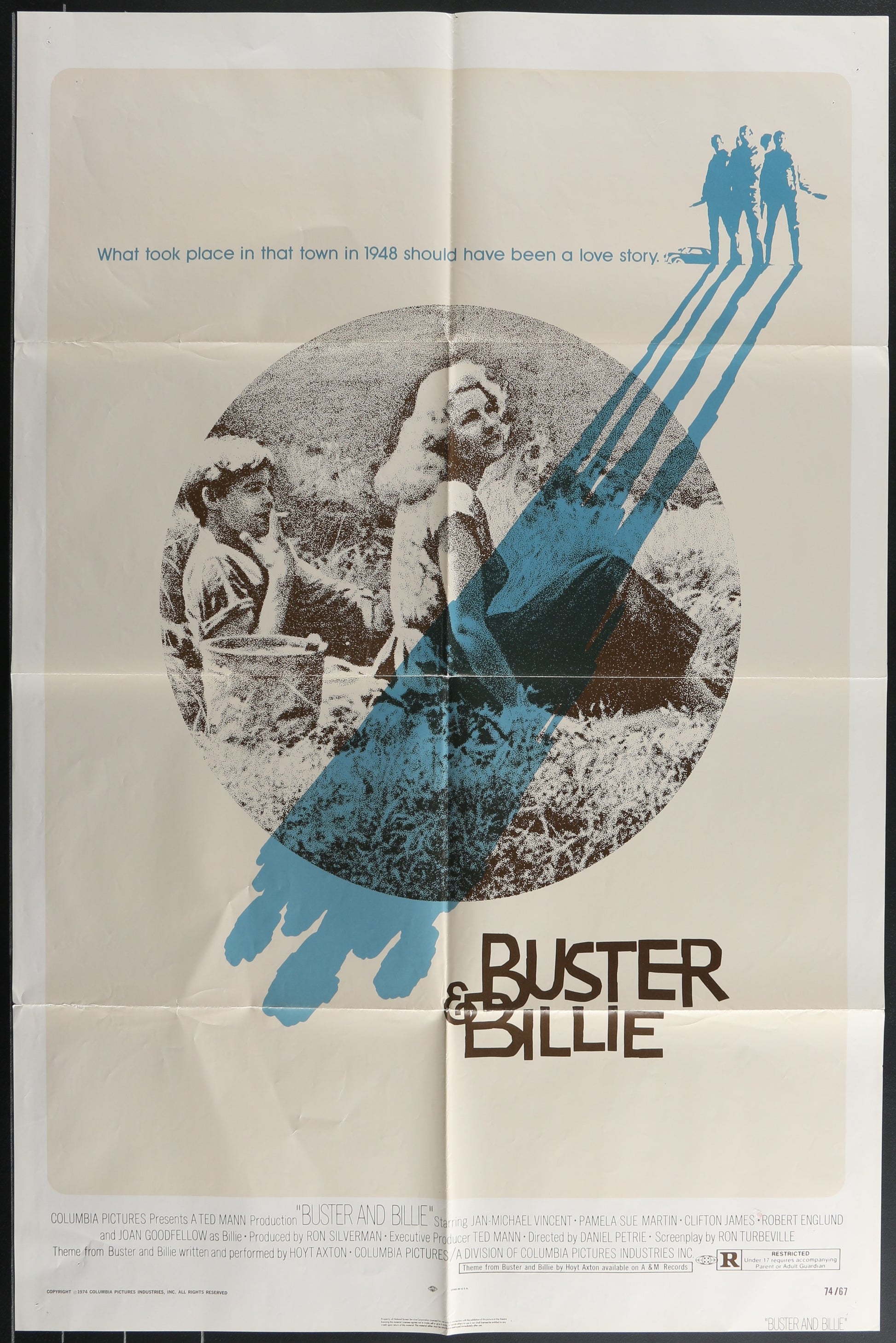 Buster & Billie (1974) Original US One Sheet Movie Poster