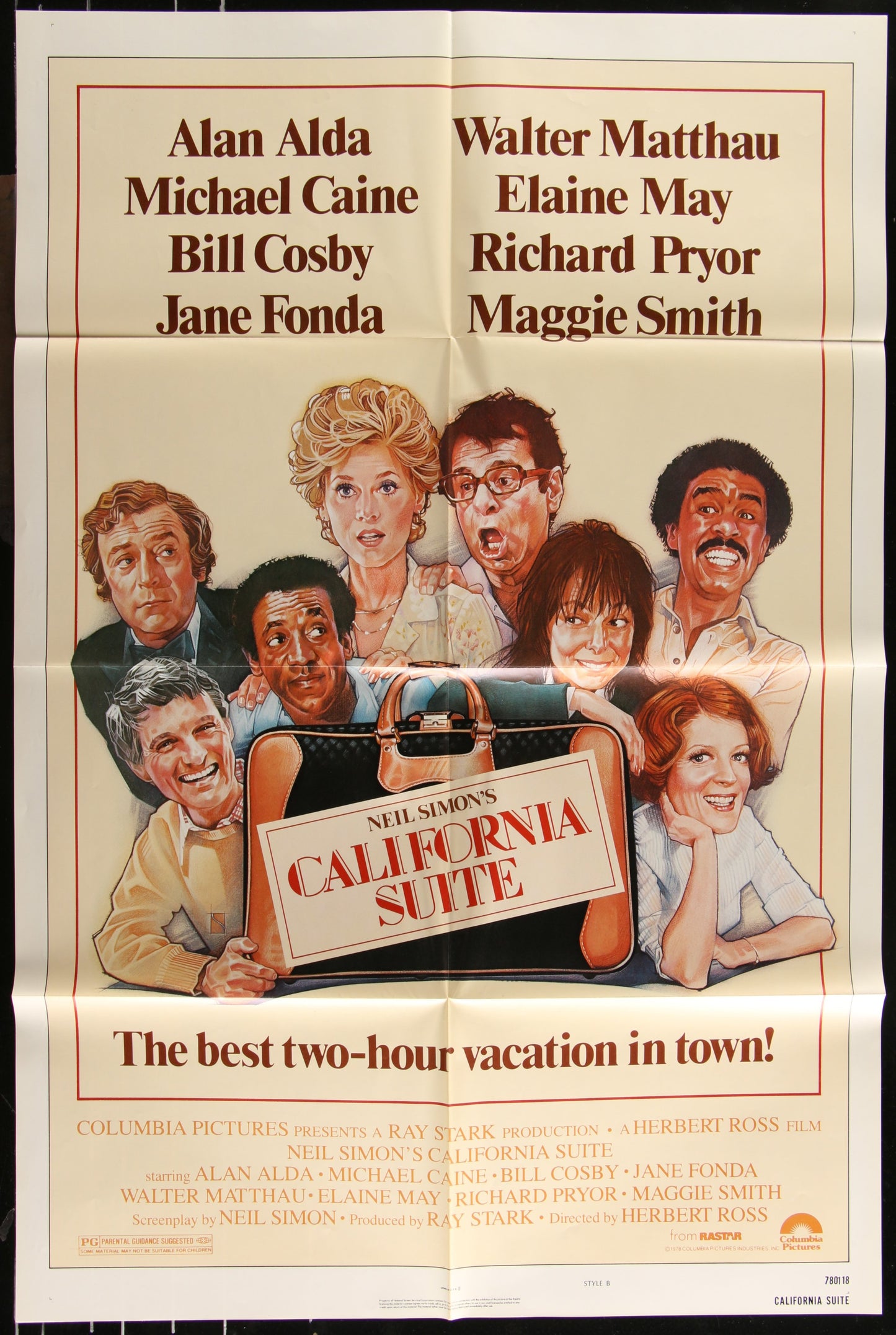 California Suite (1978) Original US One Sheet Movie Poster