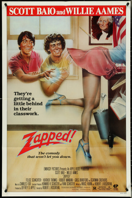 Zapped (1982) Original US One Sheet Movie Poster