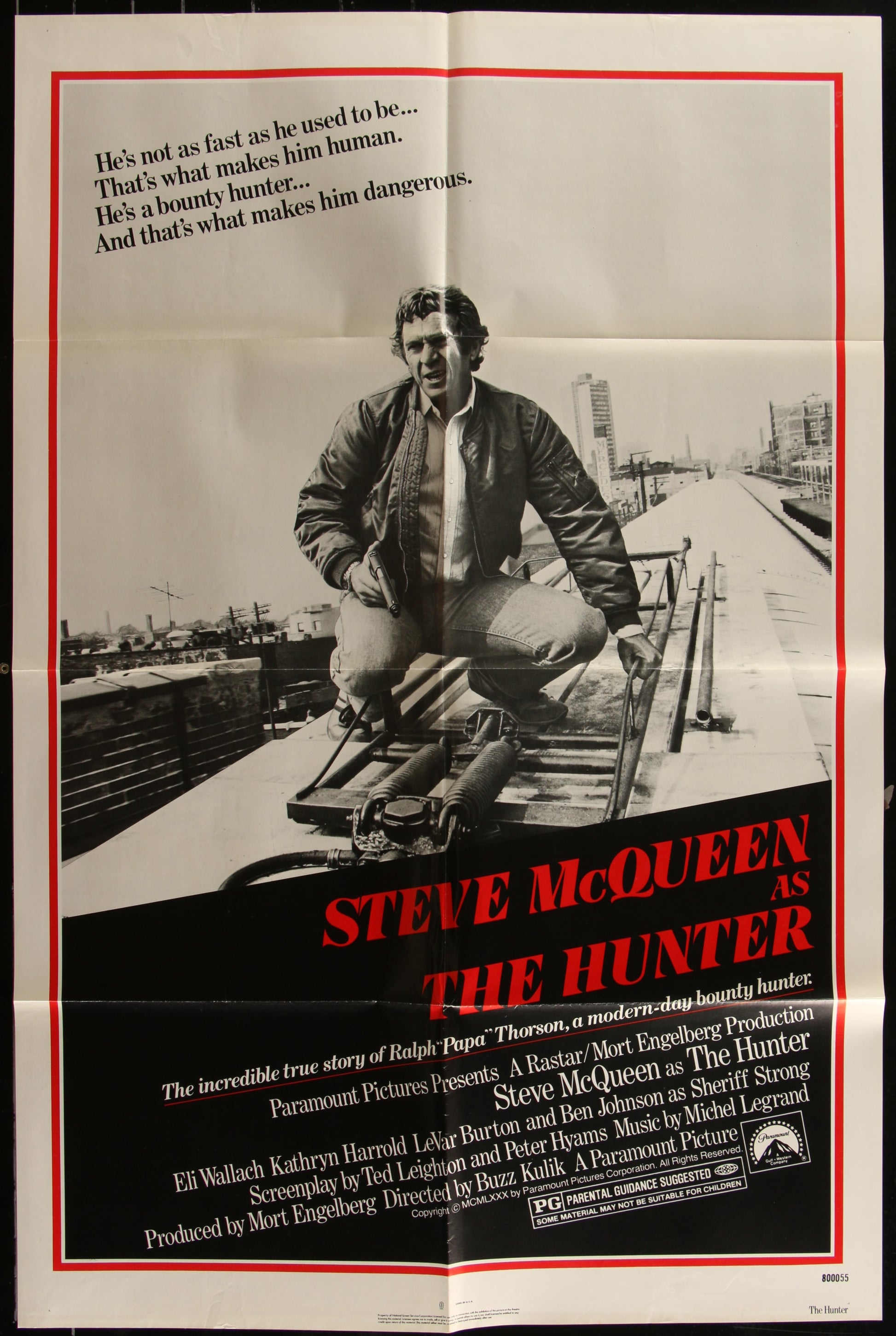The Hunter (1980) Original US One Sheet Cinema Poster