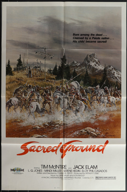 Sacred Ground (1983) Original US One Sheet Movie Poster