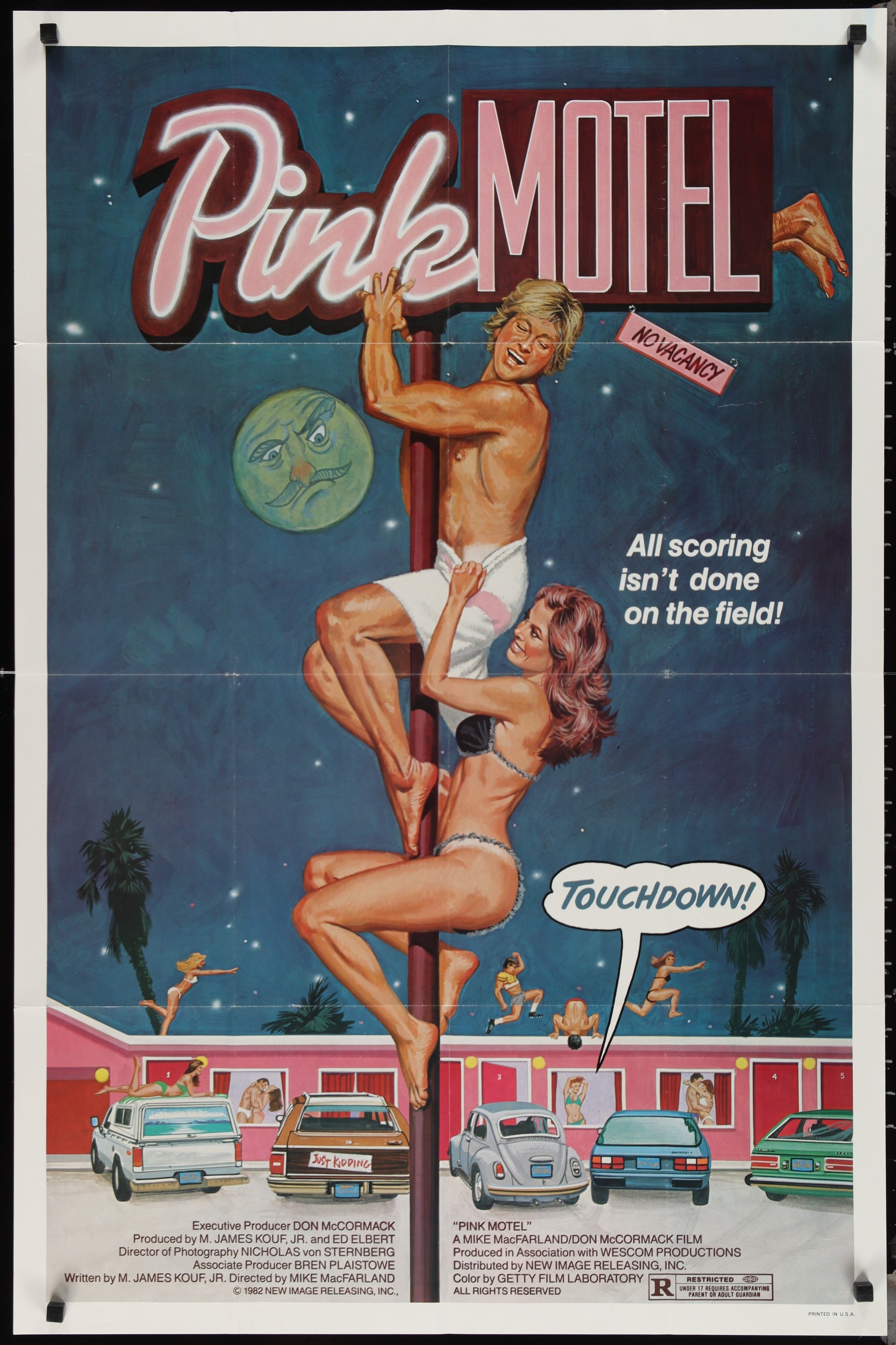 Pink Motel (1982) Original US One Sheet Movie Poster