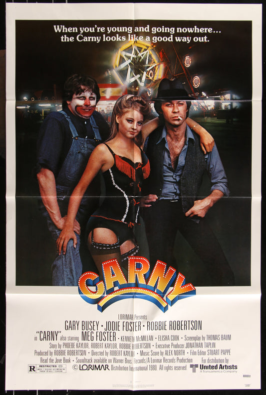 Carny (1980) Original US One Sheet Movie Poster