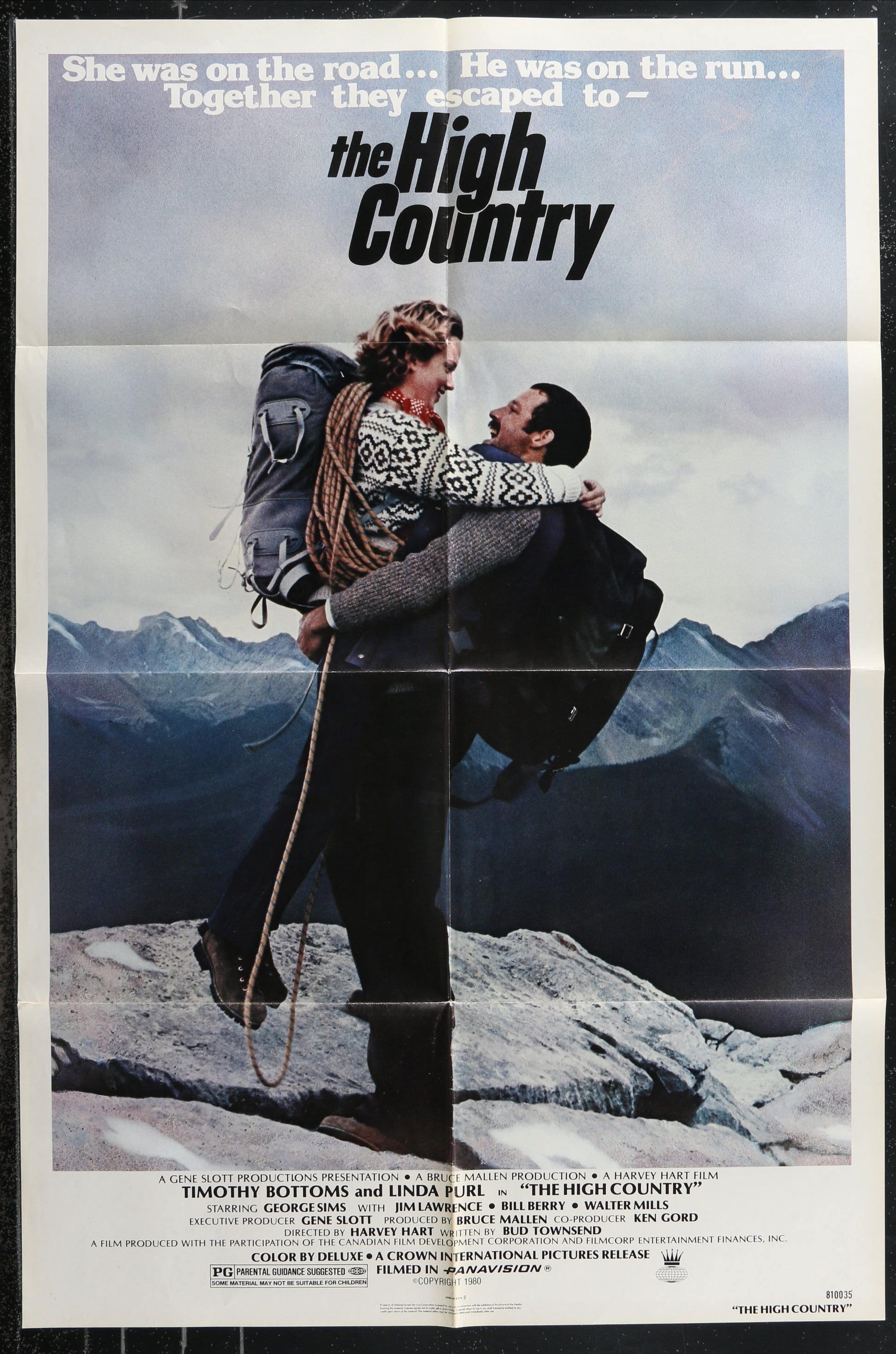 The High Country (1981) Original US One Sheet Movie Poster