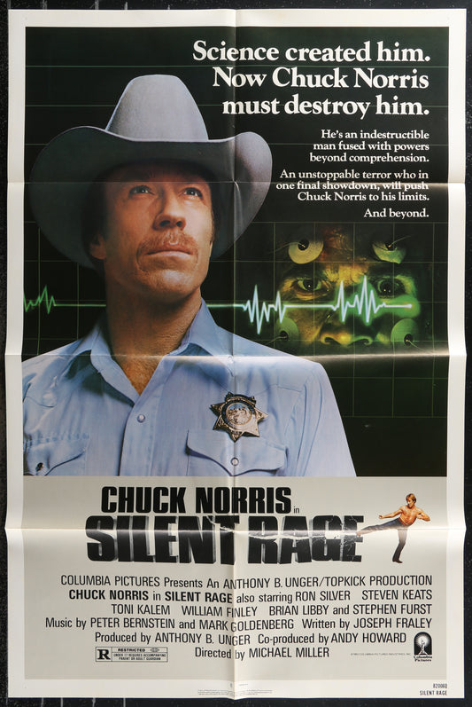 Silent Rage (1982) Original US One Sheet Movie Poster