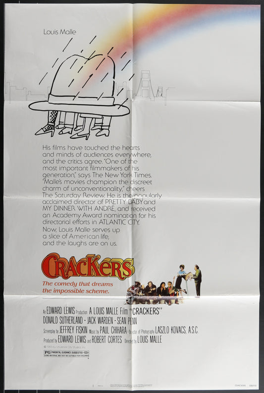 Crackers (1983) Original US One Sheet Movie Poster