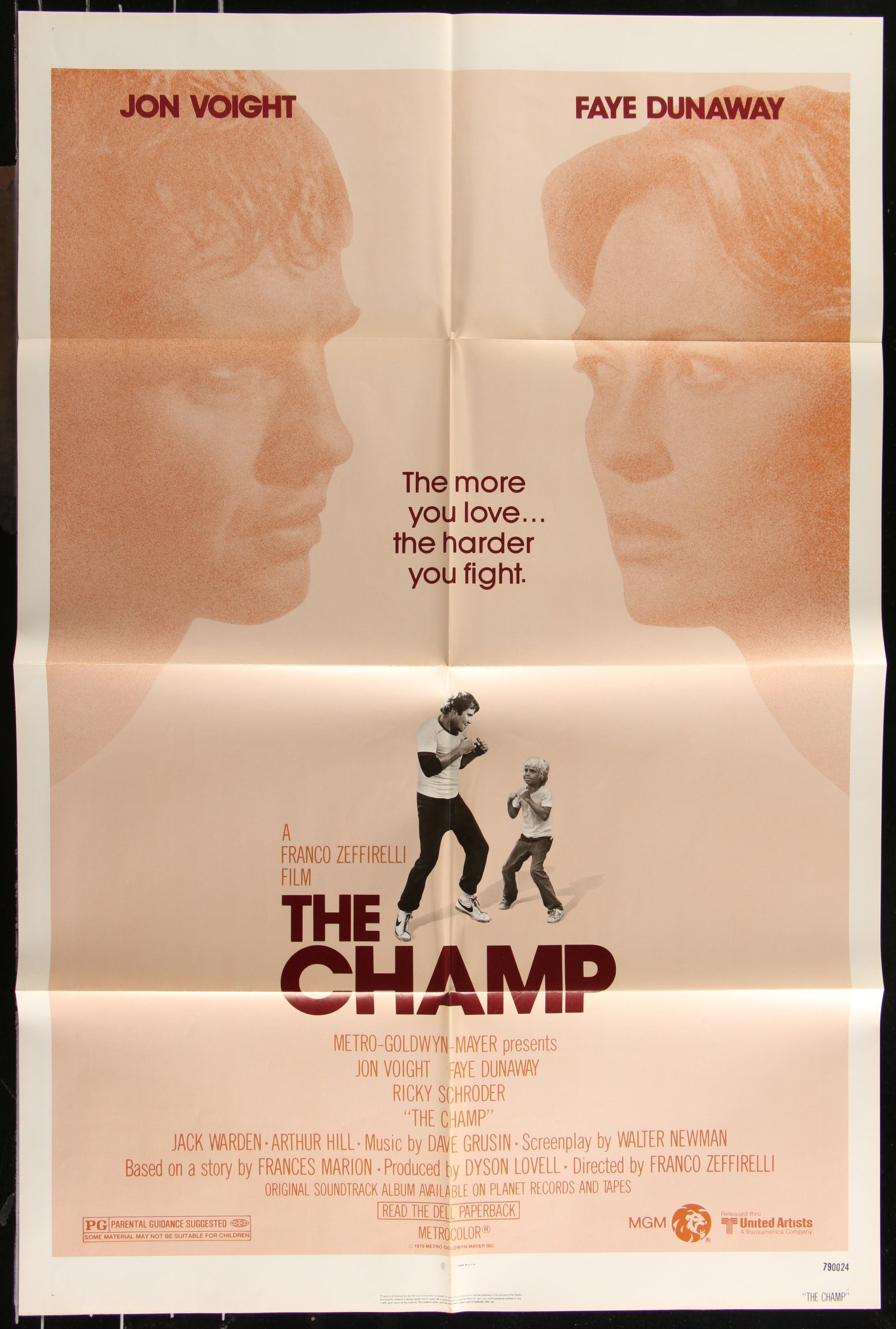 The Champ (1979) Original US One Sheet Movie Poster