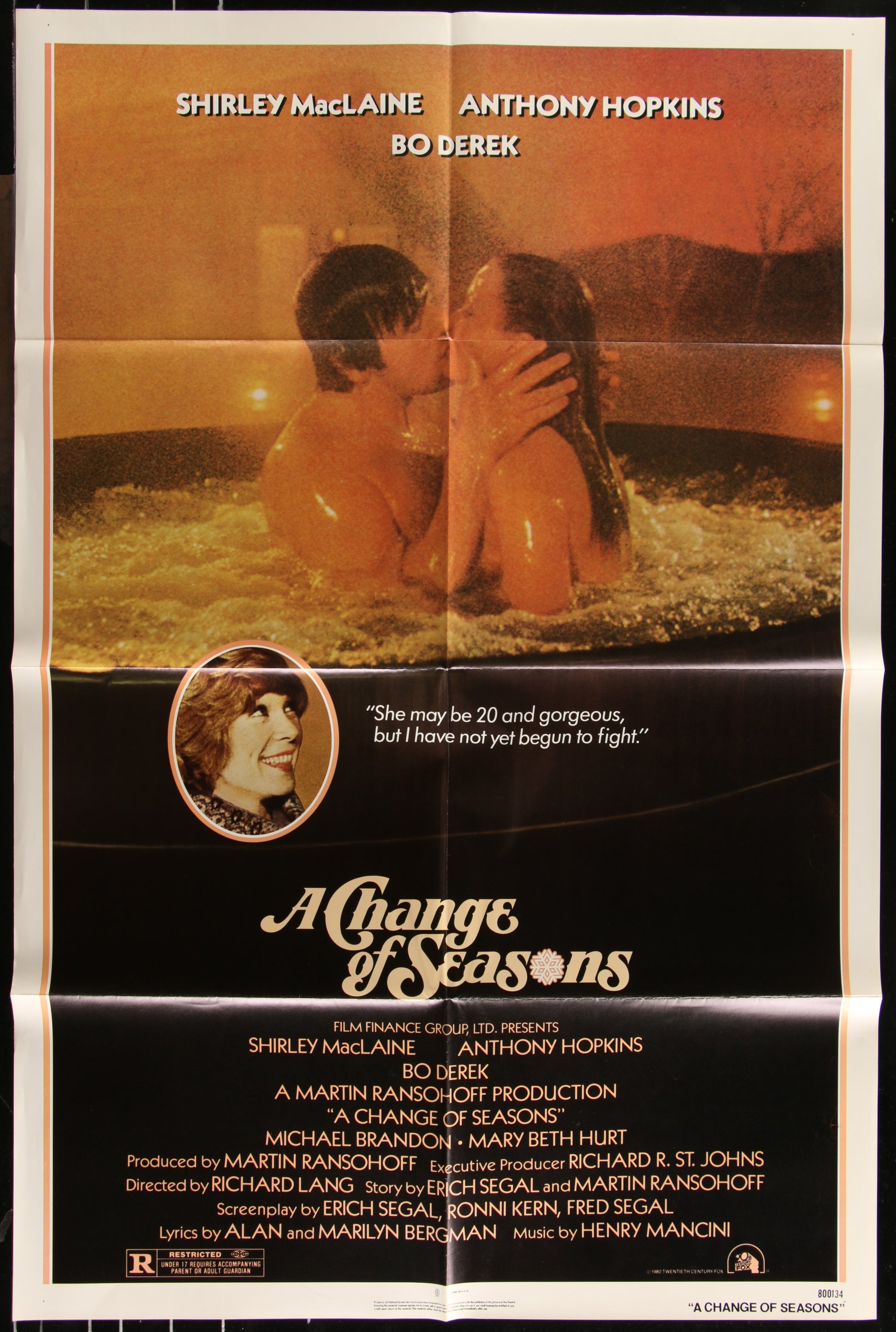 A Change Of Seasons (1980) Original US One Sheet Movie Poster