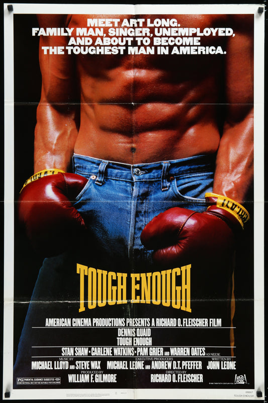 Tough Enough (1983) Original US One Sheet Movie Poster