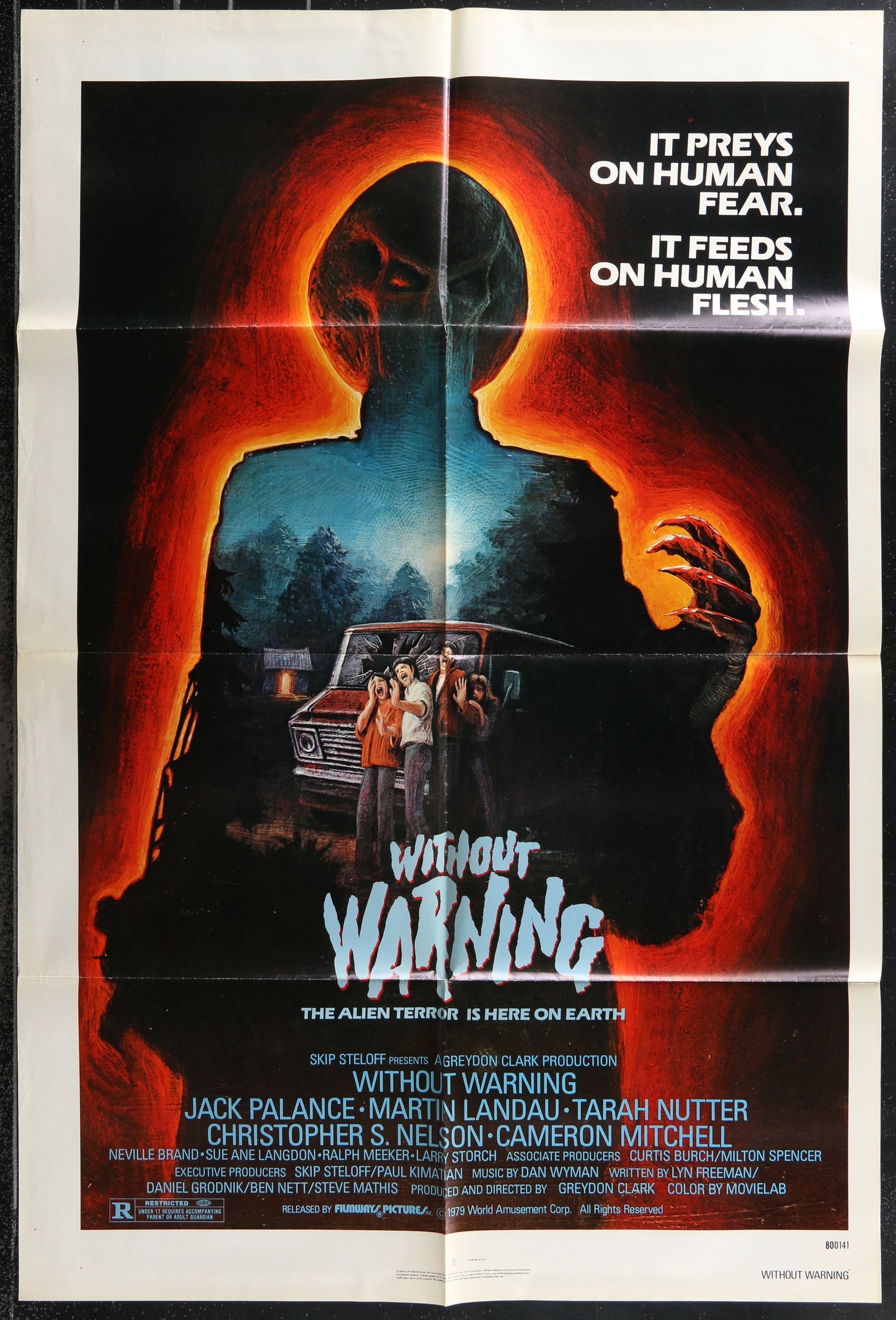 Without Warning (1980) Original US One Sheet Movie Poster