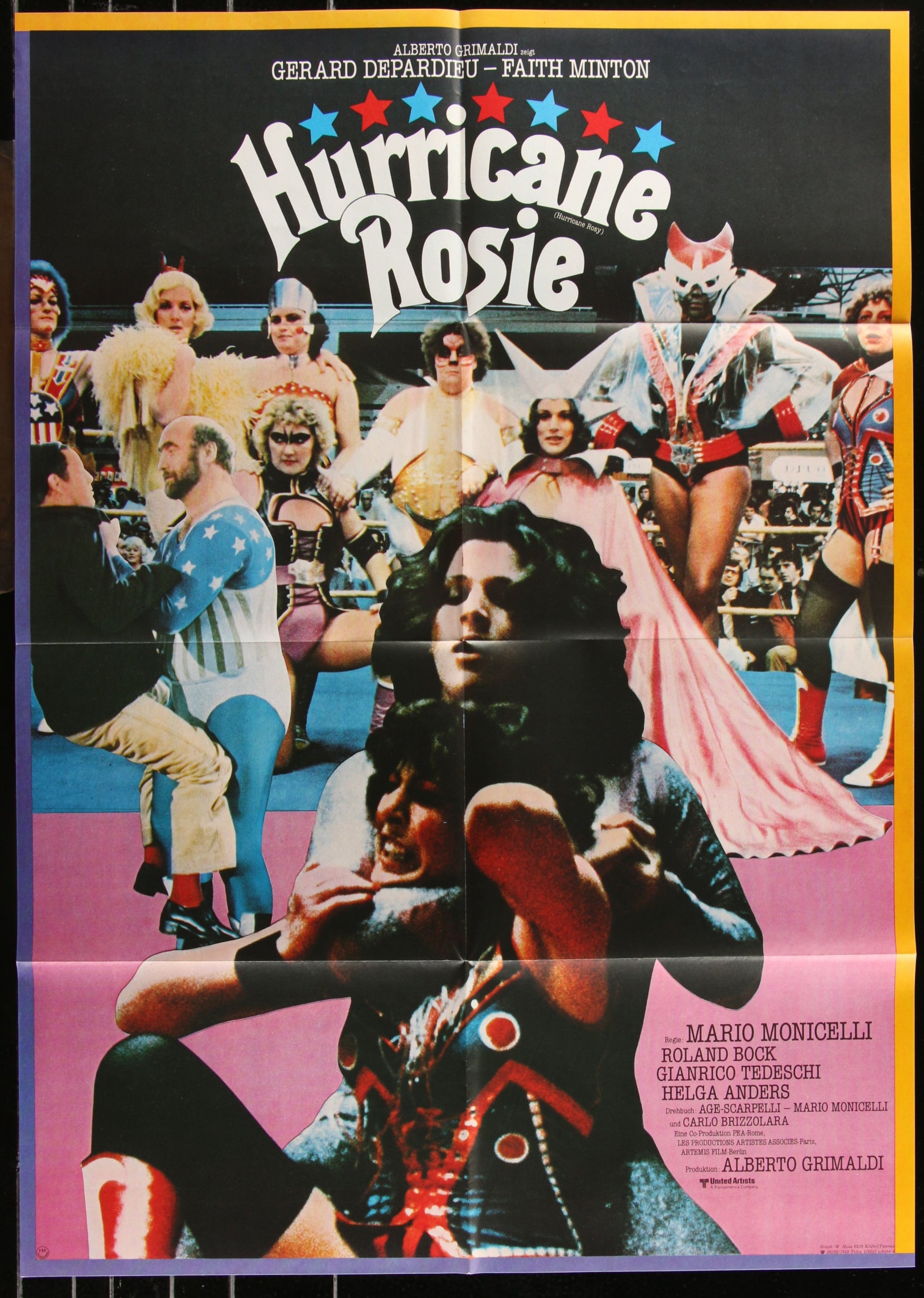 Hurricane Rosie (1980) Original German A1 Movie Poster