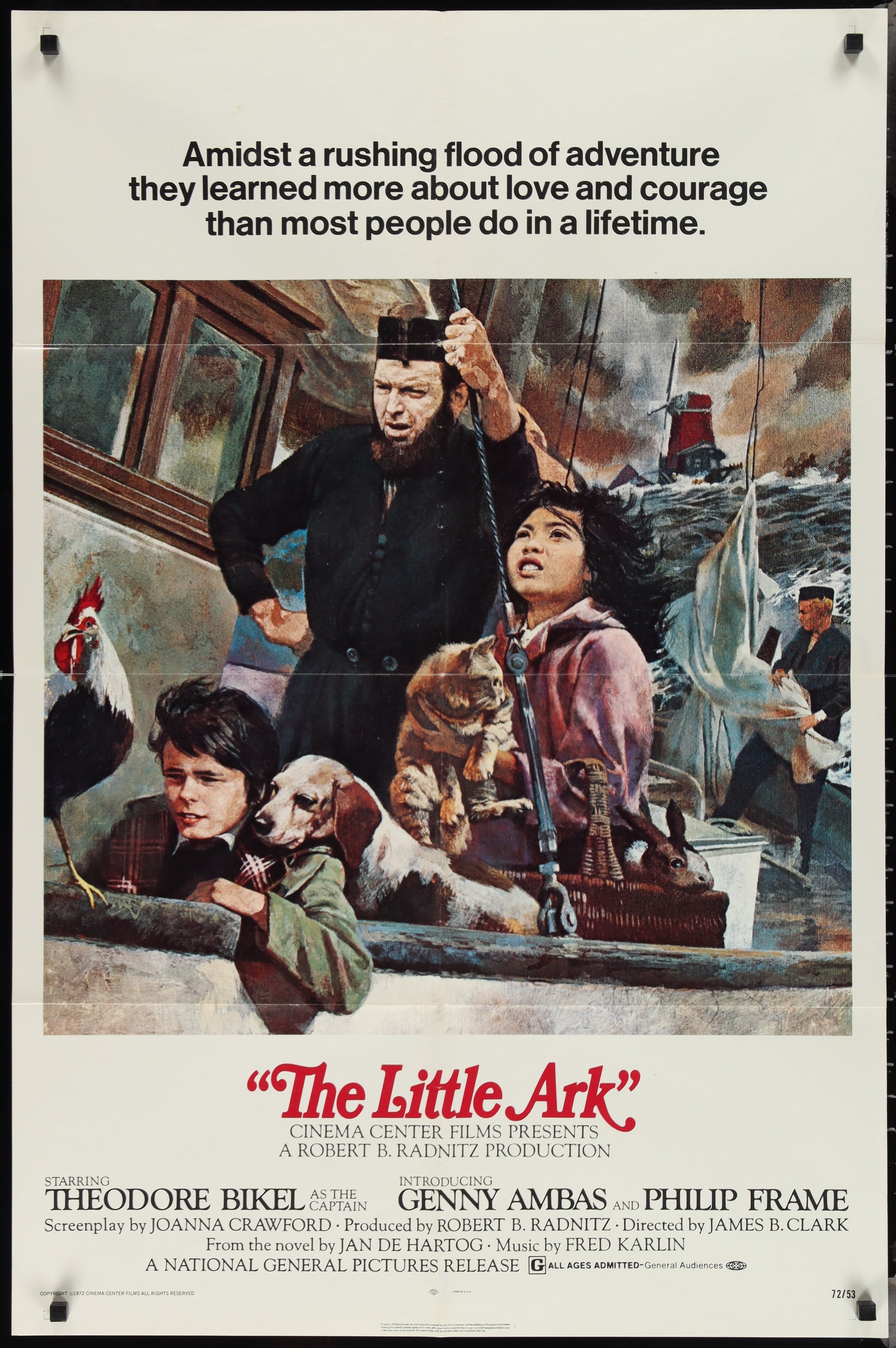 The Last Ark (1972) Original US One Sheet Movie Poster