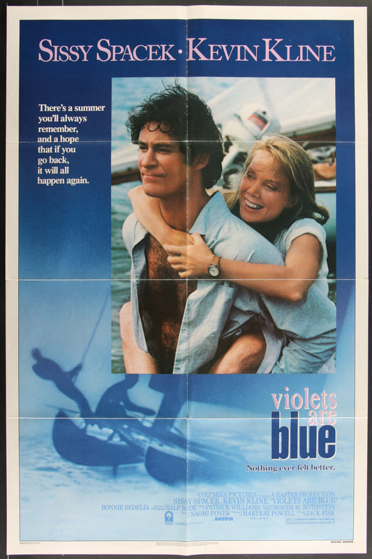 Violets Are Blue (1986) Original US One Sheet Movie Poster