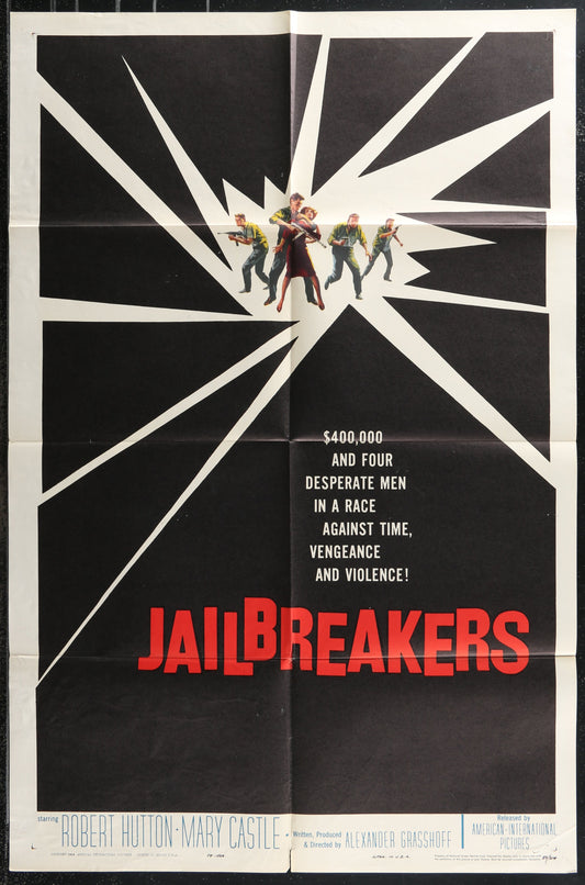 The Jailbreakers (1959) Original US One Sheet Movie Poster