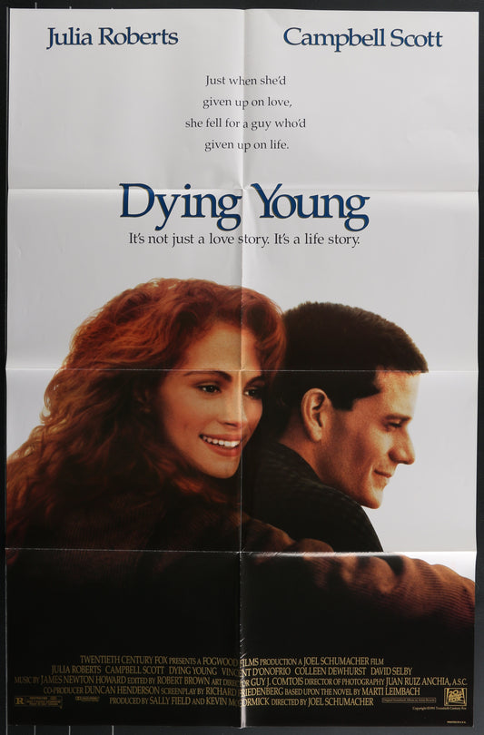 Dying Young (1991) Original US One Sheet Movie Poster