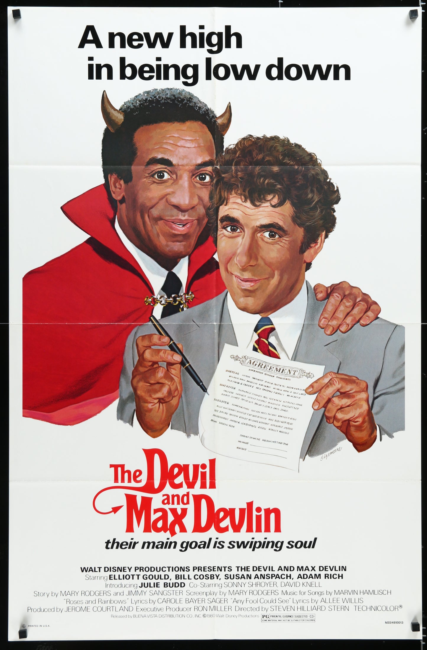 The Devil And Max Devlin (1981) Original US One Sheet Movie Poster