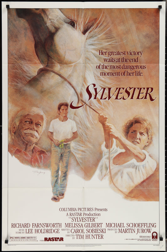 Sylvester (1985) Original US One Sheet Movie Poster