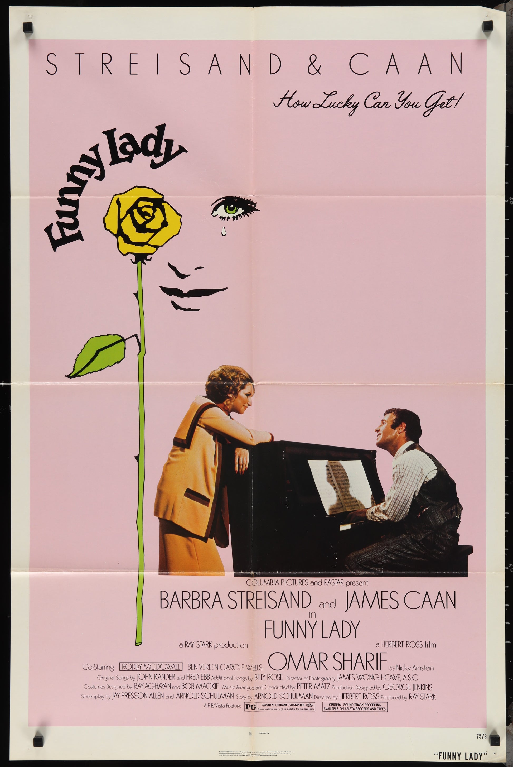 Funny Lady (1975) Original US One Sheet Movie Poster