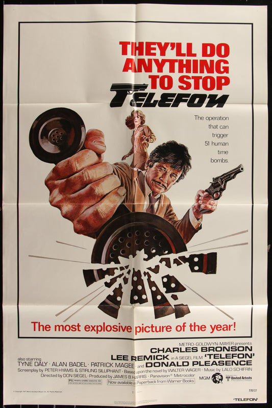 Telefon (1977) Original US One Sheet Movie Poster