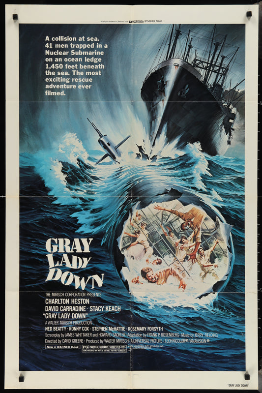 Gray Lady Down (1978) Original US One Sheet Movie Poster