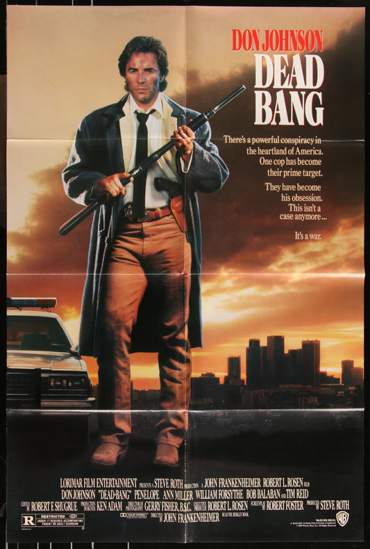 Dead Bang (1989) Original US One Sheet Movie Poster