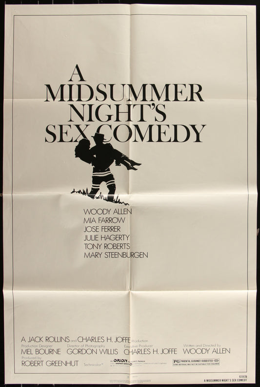 A Midsummer Night's Sex Comedy (1982) Original US One Sheet Movie Poster