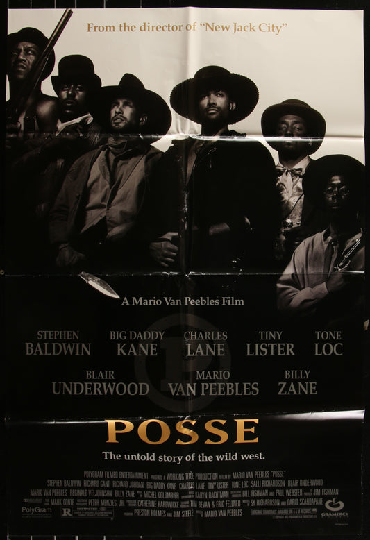 Posse (1993) Original US One Sheet Movie Poster