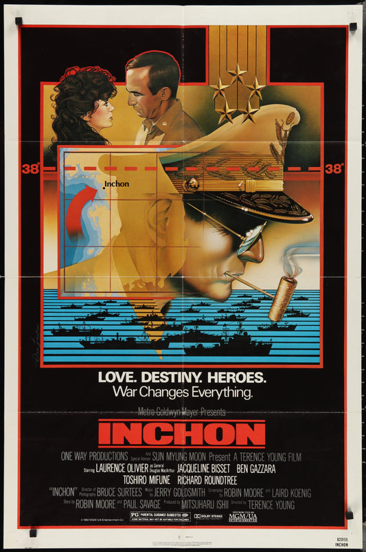 Inchon (1982) Original US One Sheet Movie Poster