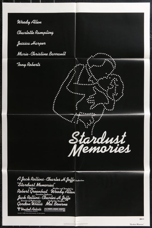 Stardust Memories (1980) Original US One Sheet Movie Poster