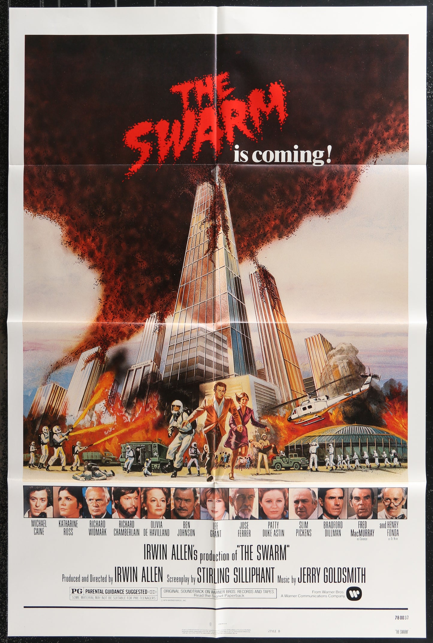 The Swarm (1978) Original US One Sheet Movie Poster