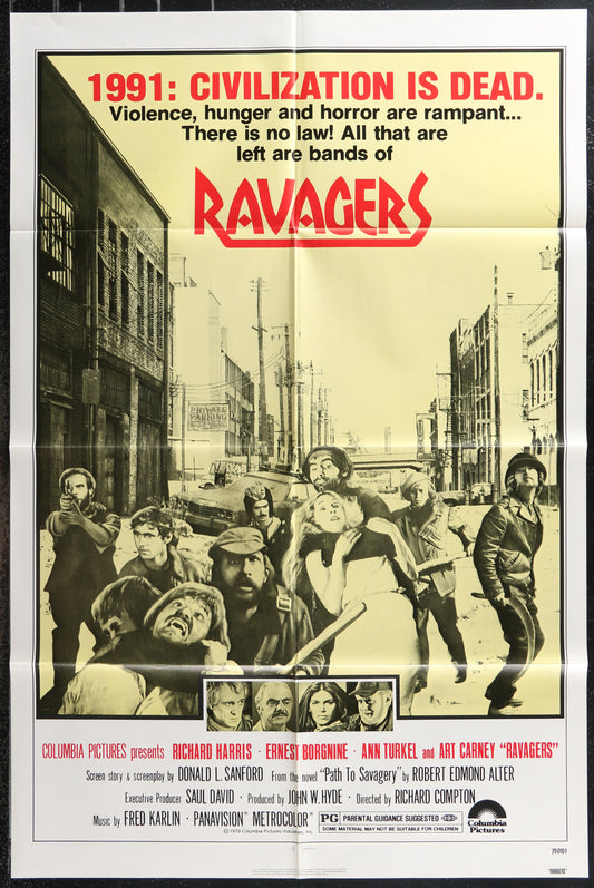 The Ravagers (1979) Original US One Sheet Movie Poster