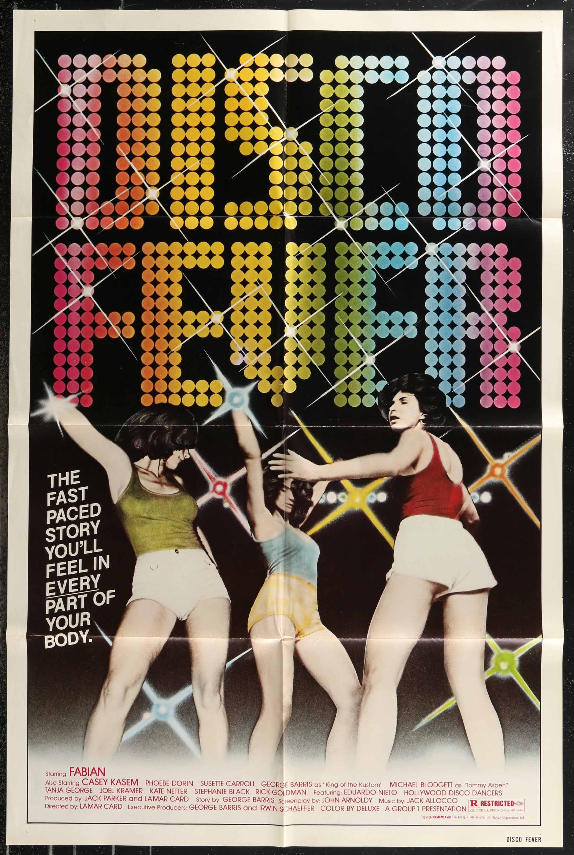 Disco Fever (1978) Original US One Sheet Movie Poster