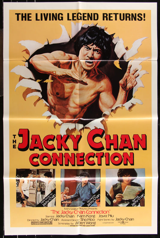 The Jacky Chan Connection (1983 RR) Original US One Sheet Movie Poster