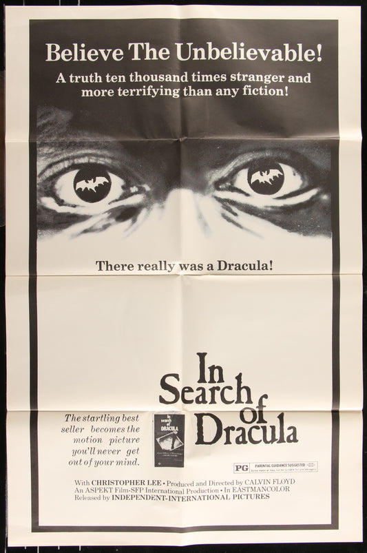 In Search Of Dracula (1974) Original US One Sheet Cinema Poster